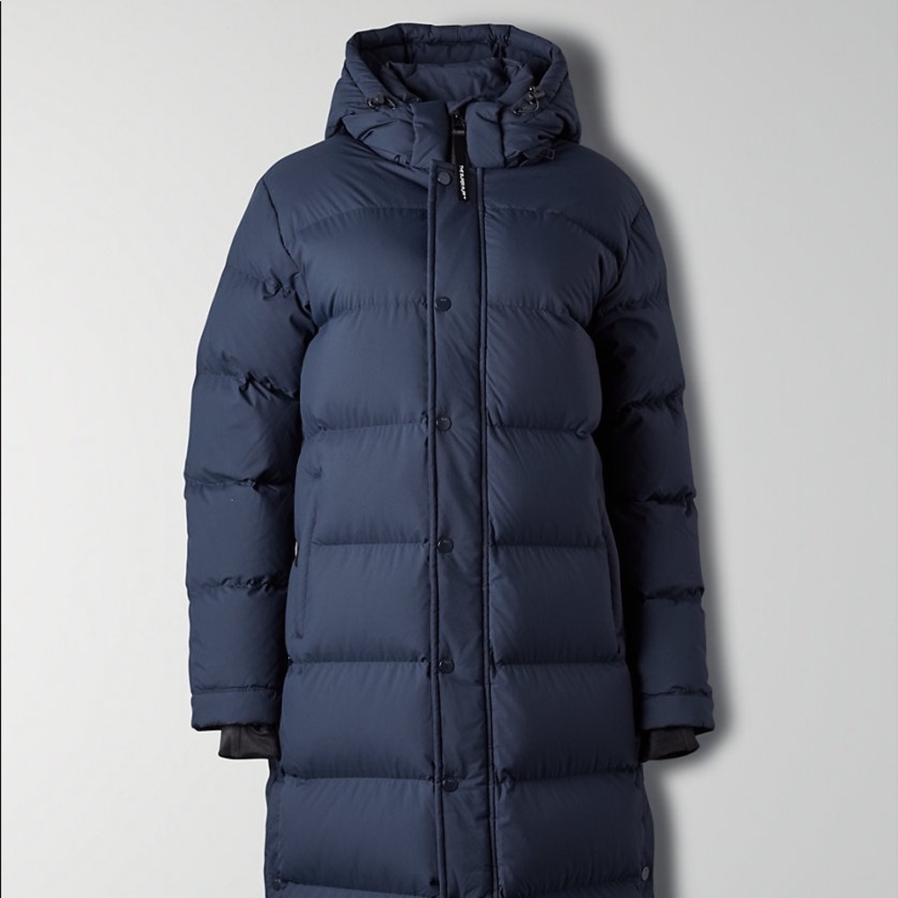 Aritzia Tna Super Puff Long - Admiral - Size XXS